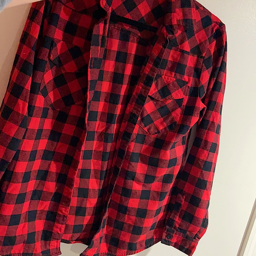 Red and Black flannel